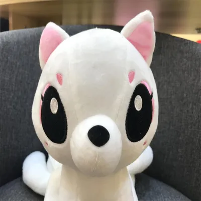 Image de peluche de 25 cm, poupée mignonne, douce et sûre avec neuf queues pour les enfants