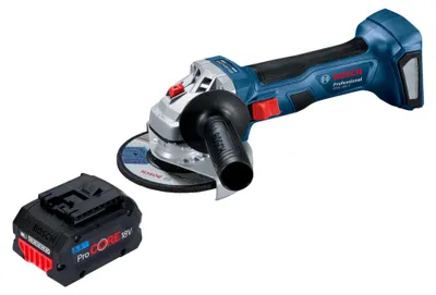 Produktbild von Bosch GWS 18V-7 Professional Akku Winkelschleifer 18 V 115 mm Brushless + 1x ProCORE Akku 5,5 Ah - ohne Ladegerät