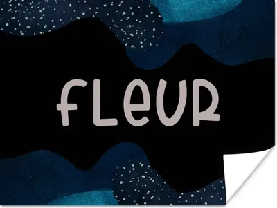 Produktbild von MuchoWow® Poster Fleur - Pastell - Mädchen 40x30 cm - Plakate für die Wände - Poster Wohnzimmer