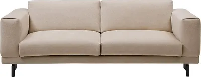 Produktbild von 3-Sitzer Sofa - Chenille-Stoff Beige - DEMBOLA