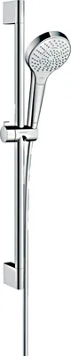 Immagine prodotto di hansgrohe Croma Select S Ensemble de douche Multi avec barre de douche 65 cm, blanc/chrome, 26560400, 26560400