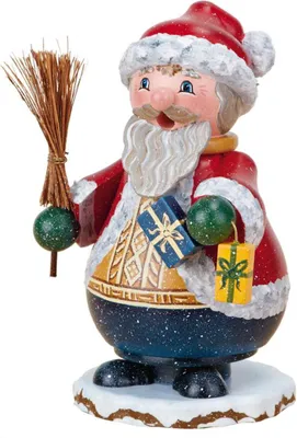 Produktbild von Wichtel Weihnachtsmann Nico (14cm) Räuchermann von Hubrig Volkskunst