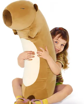 Productafbeelding van Knuffel Capybara - Zacht en groot 100 cm
