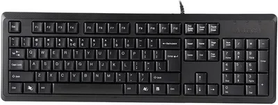 Produktbild von A4Tech KR-92 Tastatur Universal USB QWERTY Englisch Schwarz