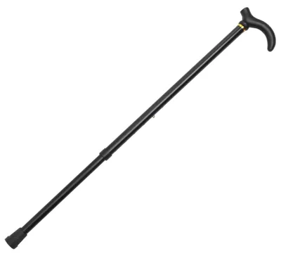Produktbild von Gehstock verstellbar Aluminium, ergonomisch für Senioren und Mobilitätshilfe mit Gummispitze, rutschfest und stabil für den Alltag