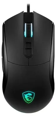 Obrázok produktu pre MSI FORGE GM320, Všestranný, Optický, USB Typ-A, 12800 DPI, Čierna