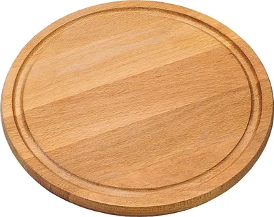 Produktbild von Kesper Fleischteller mit Saftrille, Buche, Ø 25 cm, natur