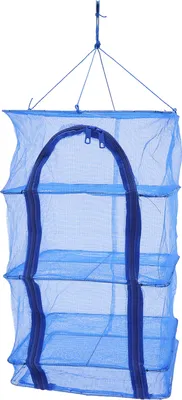 Obrázek produktu pro 4vrstvá sušící síť Skládací sušící síť Square Fish Drying Net Skládací klec na sušení ryb a zeleniny