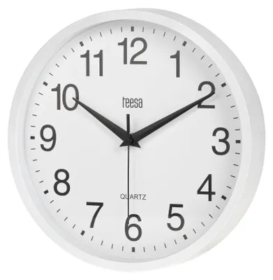 Immagine prodotto di Teesa TSA0037 Orologio da parete 25 cm, bianco
