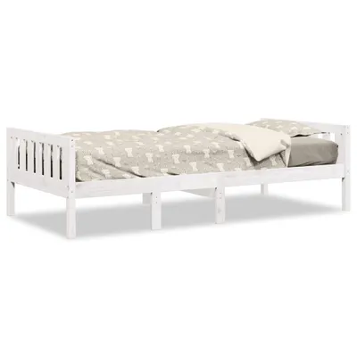 Obrázek produktu pro vidaXL Dětská postýlka bez matrace bílá 75x190 cm z masivního borovicového dřeva
