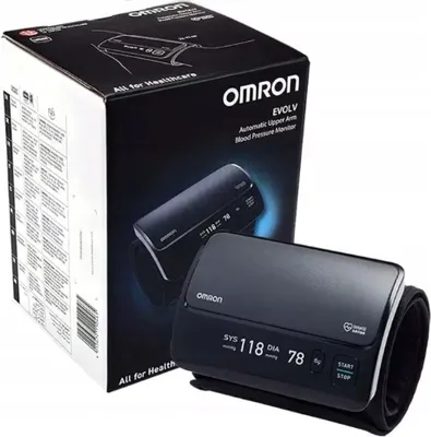 Zdjęcie produktu dla Omron EVOLV, Przedramię, Automatyczny, Czarny, 125 mm, 173 mm, 120 mm