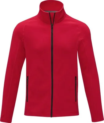 Imagen del producto de Elevate Essentials - Chaqueta de forro polar "Zelus" para hombre, modelo PF4105 (Talla S) (Rojo)