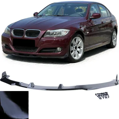 Produktbild von Lippe Frontspoiler Spoiler schwarz glänzend für BMW 3er 2008/09-2011/10