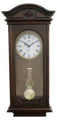 Produktbild von MPM-Quality Auer Pendeluhr Holz Dunkelbraun 32,5 x 72 cm