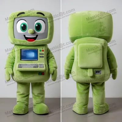 Image de Masotte MASTICOT informatique ronde vert citron