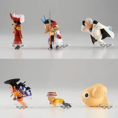 Produktbild von Banpresto One Piece World Collectable Die Große Piratenfigur 7 Cm Mehrfarbig  Mehrfarbig One Size