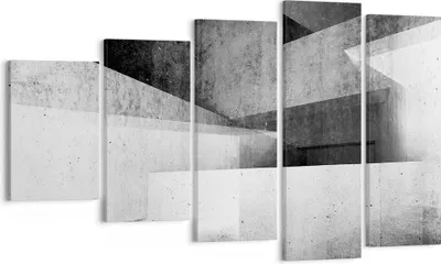 Produktbild von Bild auf Leinwand - Leinwandbild - 5 Teile - Dreidimensional Illusion optisch - 100x60cm - Wand Bild - Wanddeko - Wandbilder - Leinwanddruck - Bilder - Wanddekoration - Leinwand bilder - EG100x60-4962