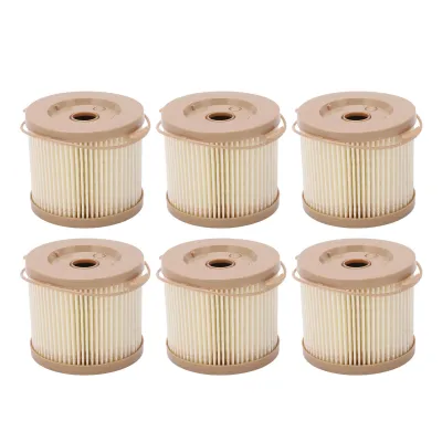 Six identical fuel filter water separator oil-water filter kits are arranged in two rows of three on a white background.