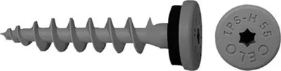 Produktbild von CELO Isoplattenschraube IPS-H 55 Telegrau RAL 7045