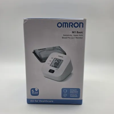 Immagine prodotto di Misuratore di pressione da braccio OMRON M1 Basic con tecnologia Intellisense, vedi