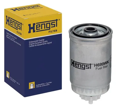 Imagen del producto de Filtro de combustible roscado de 152 mm, marca HENGST FILTER, compatible con, entre otros, el FIAT FREEMONT