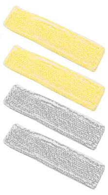 Mikrofasertuch-Set, 4-teilig, saugstark, streifenfrei, wiederverwendbar