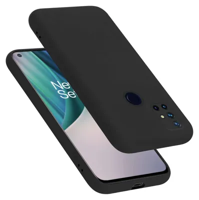 Obrázek produktu pro Cadorabo Pouzdro pro OnePlus Nord N10 5G Silikonový kryt na mobilní telefon Pouzdro z tekutého silikonu, odolné proti poškrábání a nárazům, ochranný kryt pro OnePlus Nord N10 5G