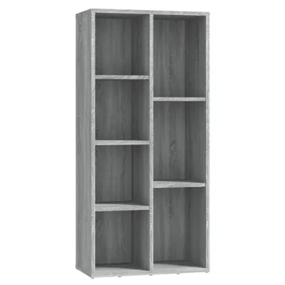 Produktbild von Bücherschrank Grau Sonoma 50x25x106 cm