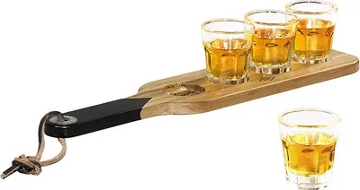 Immagine prodotto di Set Paddle con Bicchierini da Shot – Gentlemen’s Hardwork