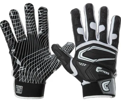 Image de Gants de Football américain Cutters Game Day 2.0 Noir