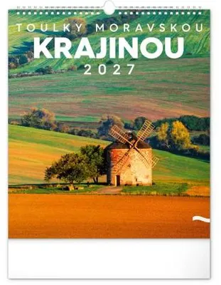 Immagine prodotto di NOTIQUE. Calendario da parete "Viaggi nella regione della Moravia", 2027, 30 x 34 cm