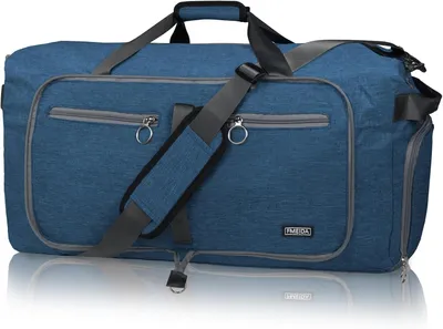 Produktbild von Faltbare Reisetasche 65 l, wasserdicht, mit Schuhfach, für Reisen