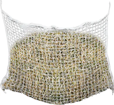 Produktbild von Fiqops Heunetz Heuraufe Beschäftigungsnetz Heusack Futternetz, Pferde extra engmaschig 3cm Netz 1 Stück 160 x 100cm