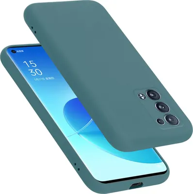 Zdjęcie produktu dla Cadorabo Etui do Oppo Reno6 PRO 5G Silikonowe etui na telefon komórkowy Etui z płynnego silikonu, odporne na zarysowania i wstrząsy etui ochronne do Oppo Reno6 PRO 5G