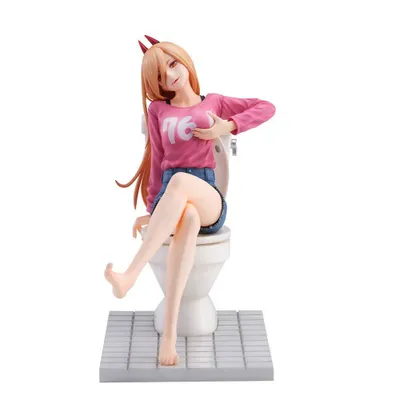 Image de Statue en PVC Chainsaw Man de Power à l’échelle 1/7, 18 cm