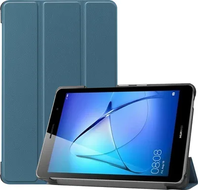 Zdjęcie produktu dla Pokrowiec ochronny na tablet Huawei MatePad T8 8.0 cali Slim Case z funkcją podstawki i automatycznym usypianiem/budzeniem Zielony