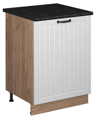 Obrázek produktu pro Skříňka pod dřez Vicco Fame-Line Bílý venkovský dům/Zlatý mocný dub 60 cm, Model 63404
