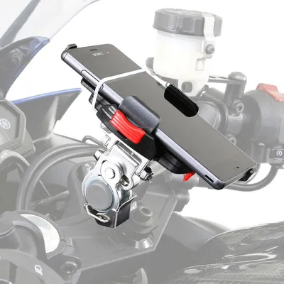 Zdjęcie produktu dla Uchwyt DAYTONA do smartfonów z szybkim zaciskiem 22-29 mm