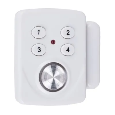Image de Mini alarme de porte et fenêtre avec code 100dB, alarme maison anti-effraction
