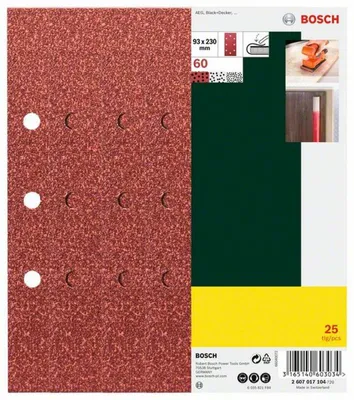 Zdjęcie produktu dla Bosch 2607017104, 25 szt., 98 mm, 235 mm, 25 mm, 160 g