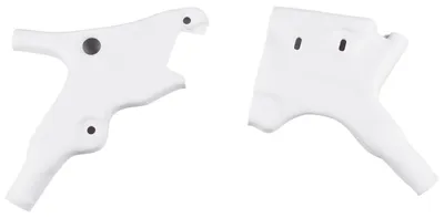 Produktbild von Rahmenprotektoren UFO PLAST 2-teilig Verkleidung Rahmenabdeckung für Yamaha YZ WR 125 / 250 ccm Bj. 1991 - 1999, Farbe:weiß OEM