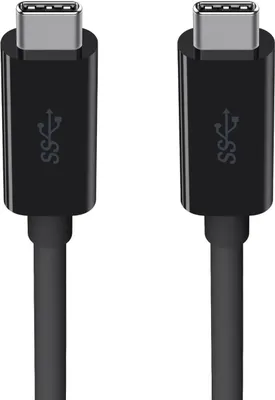 Obrázok produktu pre Belkin USB-C/USB-C Monitorkabel 2m 100W schwarz F2CU049bt2M-BLK