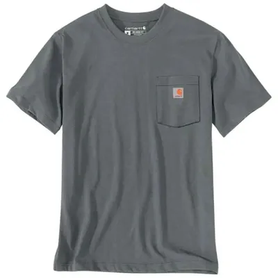 Zdjęcie produktu dla Koszulka Carhartt 107455 Irvine Relaxed Truck Weathered Ash Heather M