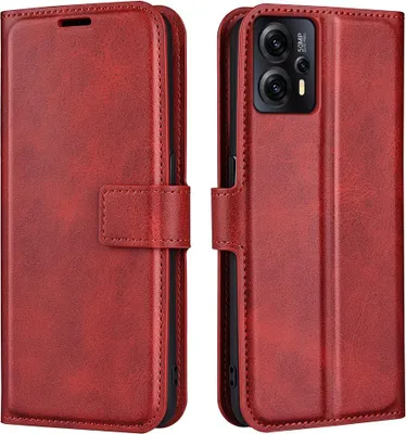 Produktbild von Motorola Moto G13 Hülle - Coverup Deluxe Klapphülle - Rot