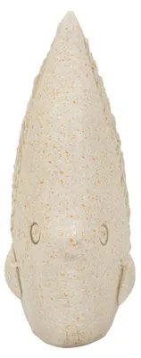 Obrázok produktu pre Dekoratívna figúrka ryby, vyrobená z polyresínu s textúrovaným povrchom, rozmer 16,7 x 6,5 x 16,8 cm, farba béžová, dizajnér Mauro Ferretti
