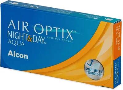 Zdjęcie produktu dla Air Optix Night & Day Aqua 3 szt. Moc: -5.25, (BC): 8.40, DIA: 13.80