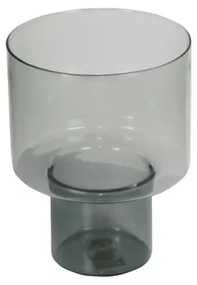 Produktbild von Kaheku Windlicht Colima zylinder grau 12Ø15,5h 420647803