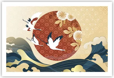 Produktbild von Poster - Poster ohne Rahmen - Reiher Sonne Meer - 91,5x61 cm - Wand Bild - Wanddeko - Wandbilder - Kunstposter - Wandposter - Bilder - Kunstdruck - Wanddekoration - Wandbild - P2XAA91x61-4821