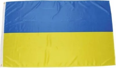 Produktbild von MFH Fahne 90 x 150 cm - Ukraine - blau/gelb