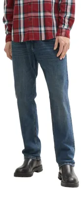 Zdjęcie produktu dla Spodnie jeans męskie Tom Tailor Marvin, model straight fit, 10283 - denim w odcieniu stone wash, rozmiar 30/34